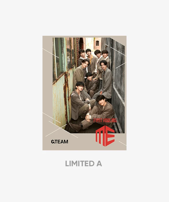&TEAM – 1st Mini Album FIRST HOWLING : ME (LIMITED A)