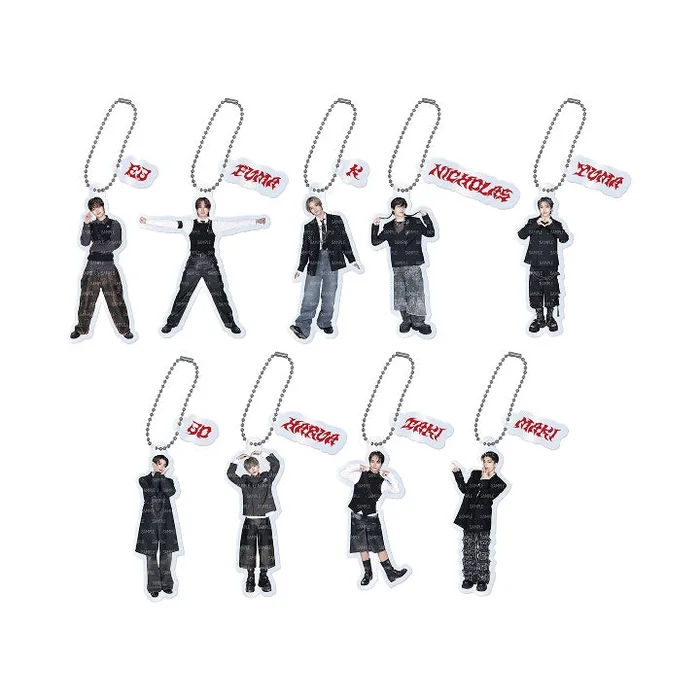 &TEAM – Go In Blind 3rd Single Album Official MD Acrylic Charm Random