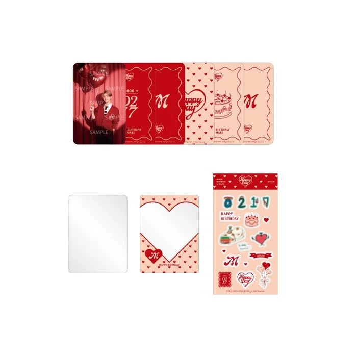 &TEAM – Happy Maki Day Official MD Photo Card & Deco Kit