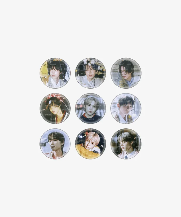 &TEAM – Samidare 1st Single Japan Album Official MD Photo Can Badge