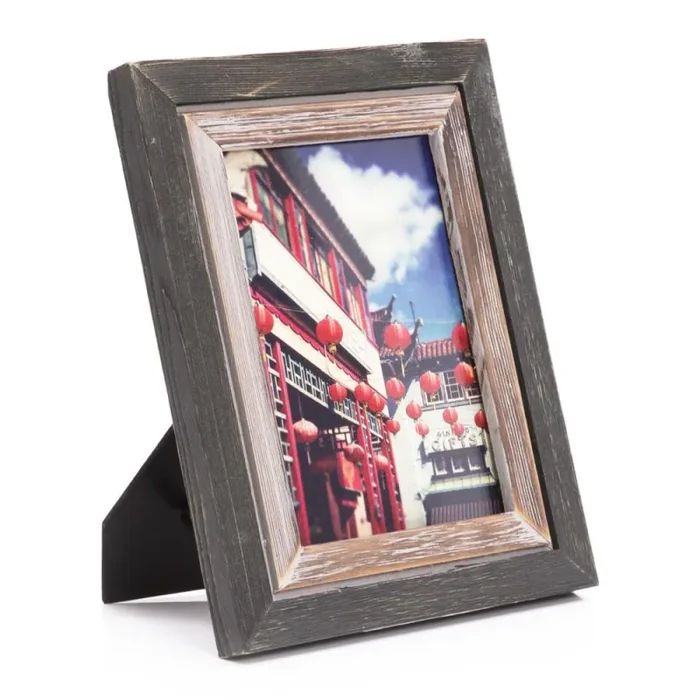 0943 (A+D) Red Lanterns Wood Frame Online