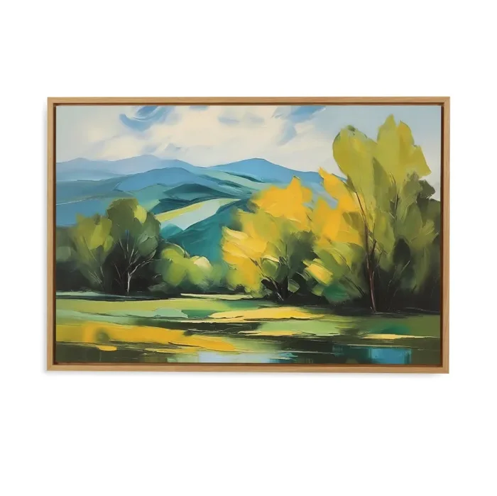 1372 (A+D) Painterly Landscape B