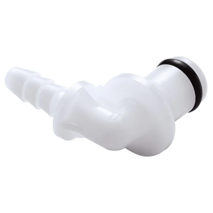 14900 NSF Non-Valved Elbow Hose Barb Coupling Insert 1/8 ID Barb