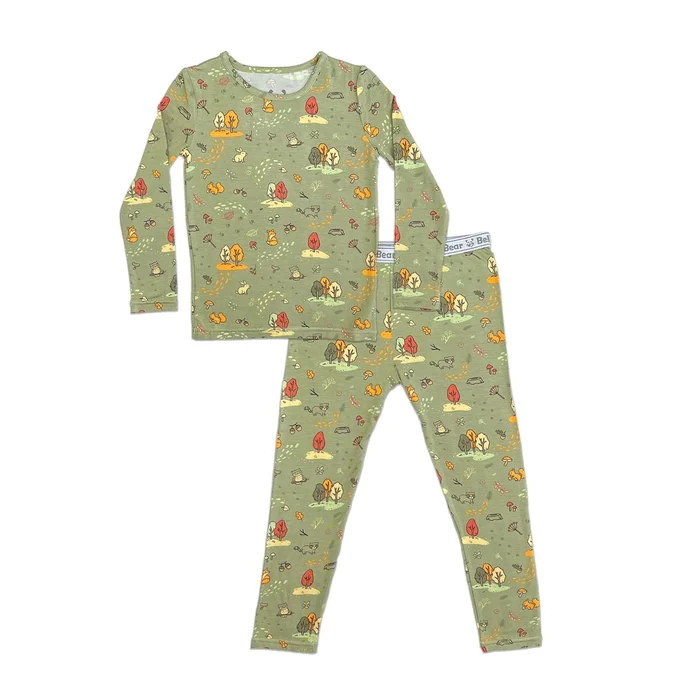 2 Piece Pajamas (Long Sleeve) – Forest Friends
