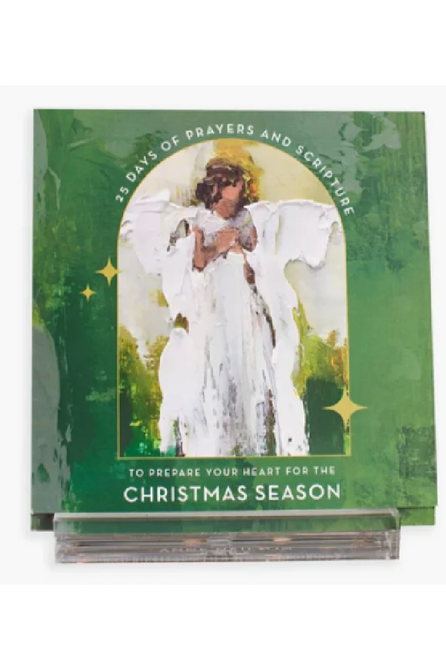 25 DAYS OF PRAYER AND SCRIPTURE WITH ACRYLIC STAND