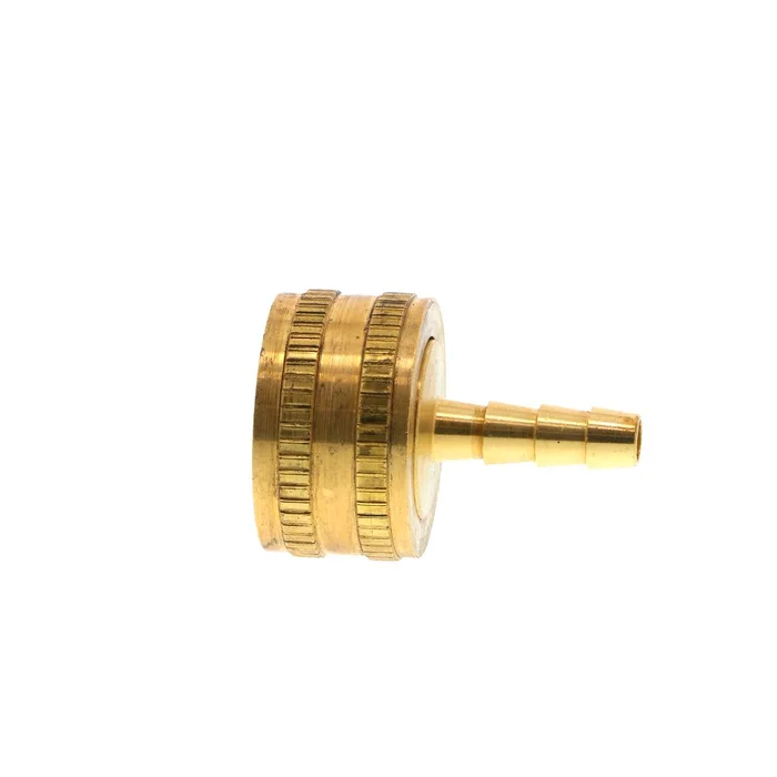 3/4 FGHT x 1/4 Hose Barb Swivel Brass Garden Hose Fitting