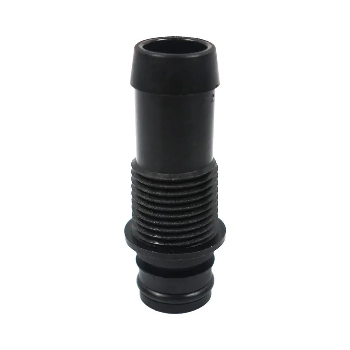 3/4 Quad Port x 3/4″ Hose Barb Straight Fittings