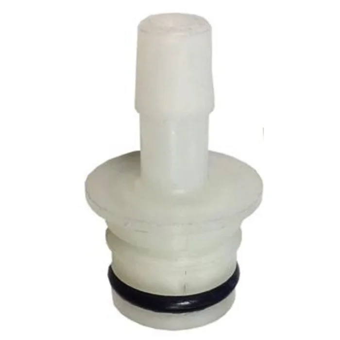 3/4 Quad Port x 5/8″ Hose Barb Straight Fitting