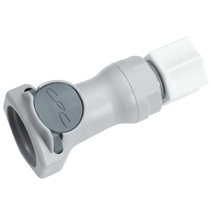 3/8 JACO Valved In-Line Polypropylene Body