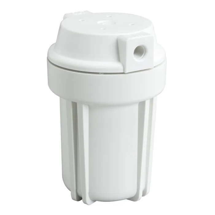 5″ Neo-Pure SlimLine Filter Housing White 1/4″ No Pressure Relief