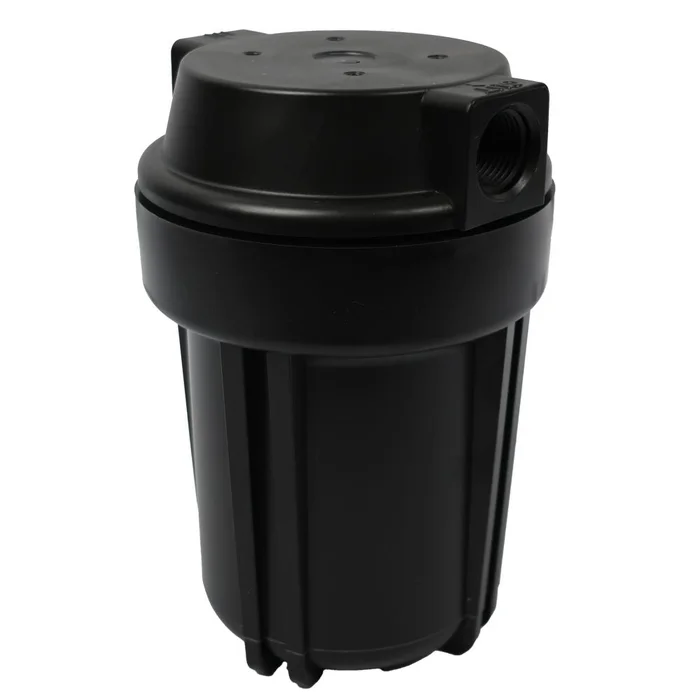 5″ Neo-Pure SlimLine Flat Cap Housing Black Cap/Black Sump – 1/2″