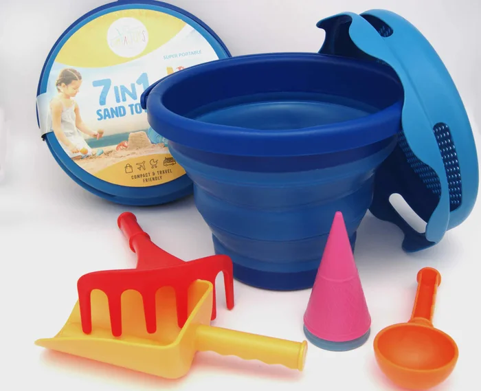 7in1 Sand Toy Set – Blue
