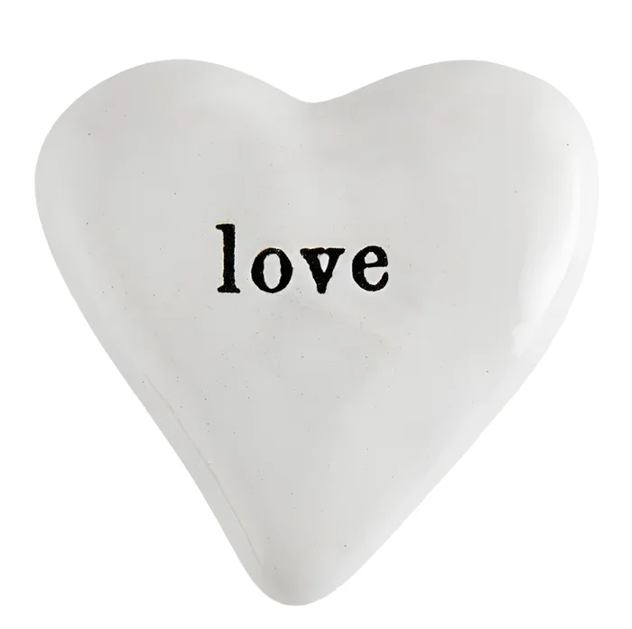 ‘Love’ Ceramic Heart