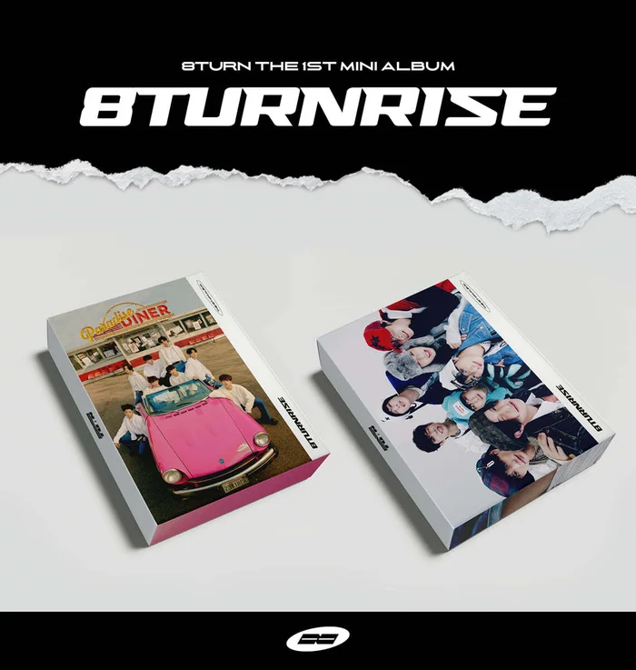8TURN – 1st Mini Album 8TURNRISE (Random Ver.)