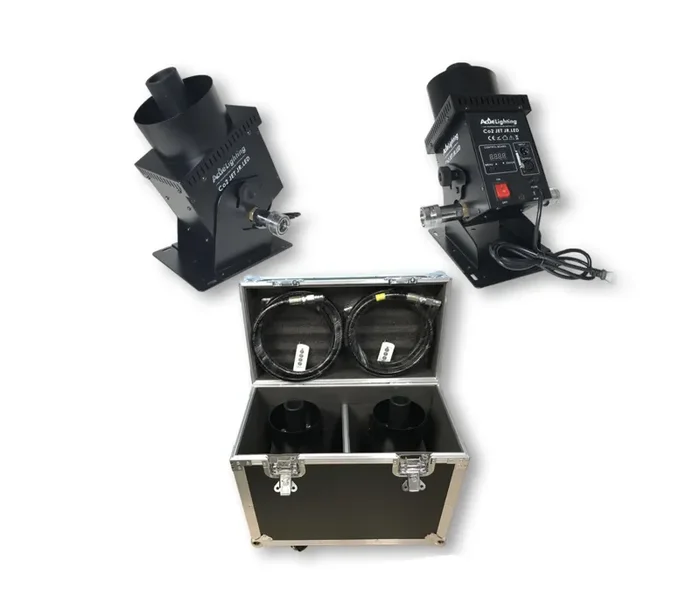 Acue Lighting CO2 Jet Jr LED PKG, Compact Cryo-FX Fixture with Powerful RGB Color Effects