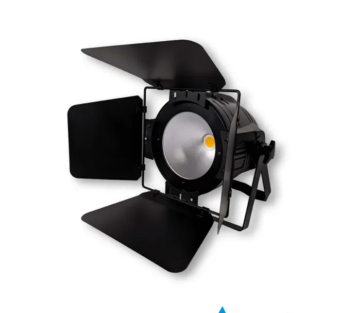 Acue Lighting COB 200 WW, 200-Watt Warm White COB LED Light with Barn Doors