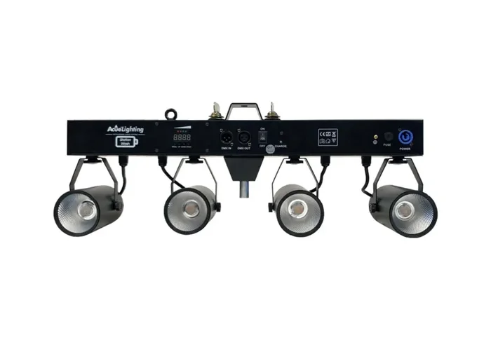 Acue Station Wash, 40W Warm White LED Battery-Powered Wash Lights with Pixel Control and IR Remote