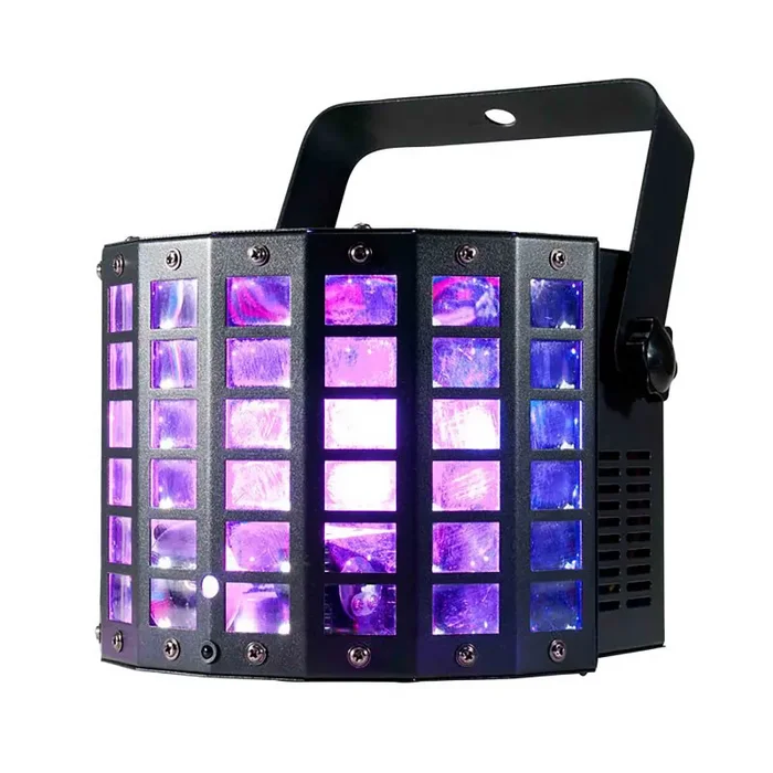 ADJ MINI DEKKER LZR, Moonflower and Laser Effect Light – RGBW