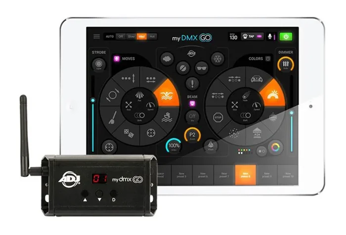 ADJ MYDMX GO, DMX Lighting Control System Hot on Sale