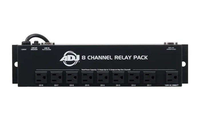 ADJ SRP8, 8-Channel Relay Pack for SC8 II System