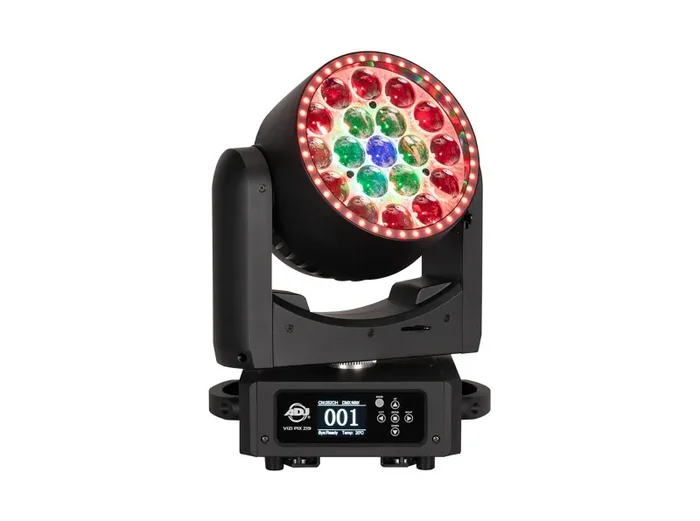 ADJ Vizi Pix Z19 High-Performance 19x 20-Watt LED Moving Head with Aria X2 Controller Online Sale