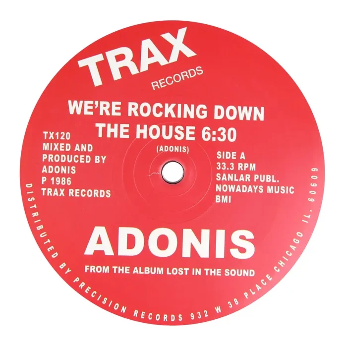 Adonis: We’re Rocking Down The House Vinyl 12″