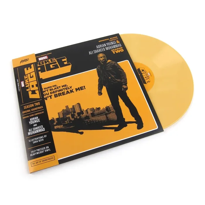Adrian Younge & Ali Shaheed Muhammad: Luke Cage Season 2 Soundtrack (Colored Vinyl) Vinyl 2LP