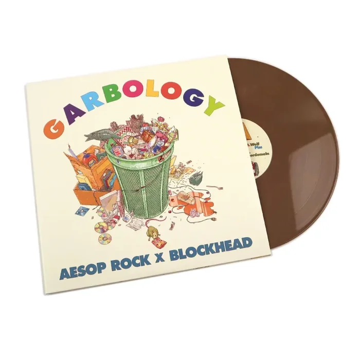 Aesop Rock & Blockhead: Garbology (Colored Vinyl) Vinyl 2LP Hot on Sale