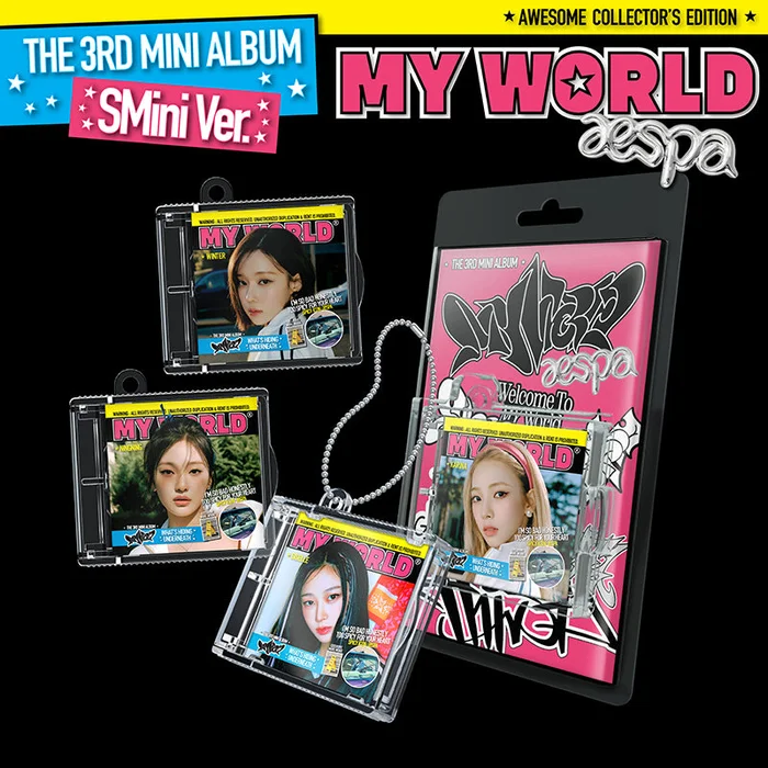 aespa – 3rd Mini Album MY WORLD (SMini Ver.) (Random Ver.)