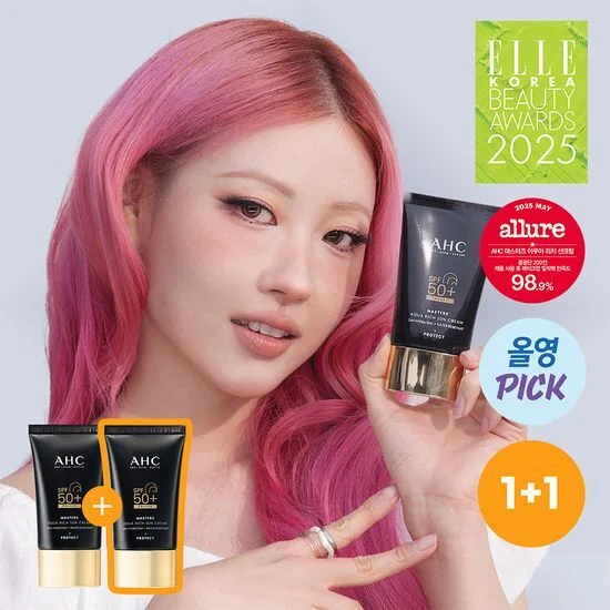 AHC Masters Aqua Rich Suncream 50ml 1+1