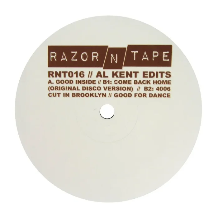 Al Kent: Razor N Tape Edits Vinyl 12″