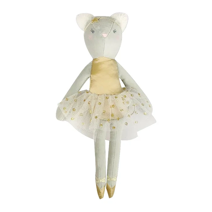 Albetta Cotton Velvet Ballerina Cat