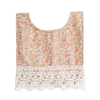 Alimrose Erin Blossom Lily Pink Bib