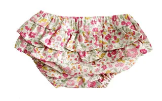 Alimrose Ruffle Rose Garden Bloomers, Medium