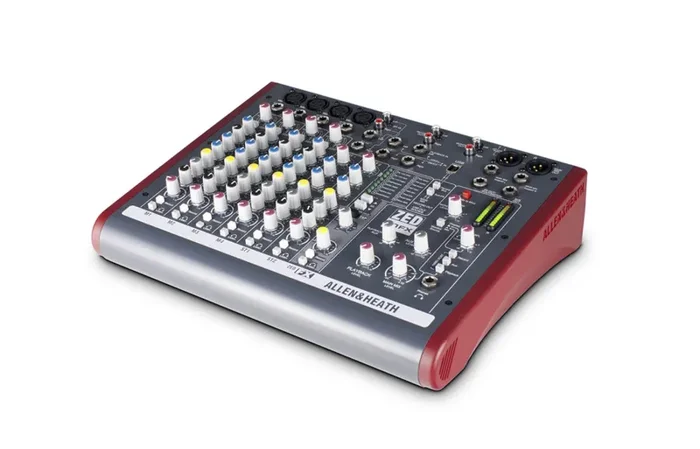 Allen & Heath AH-ZED-10FX Multipurpose Mixer with FX for Live Sound and Recording Supply