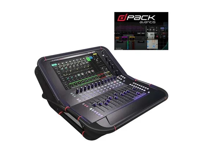 Allen & Heath Avantis Solo 64-Channel / 42-Bus Digital Mixer with dPack Software Upgrade