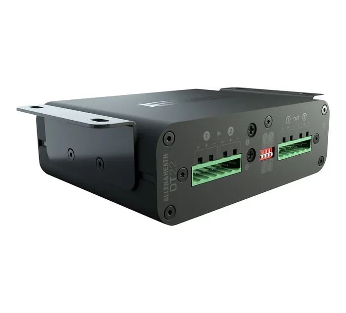 Allen & Heath DT22-M Dante I/O Interface with 2 IN and 2 OUT