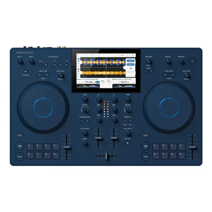 AlphaTheta: OMNIS-DUO Portable All-In-One DJ System