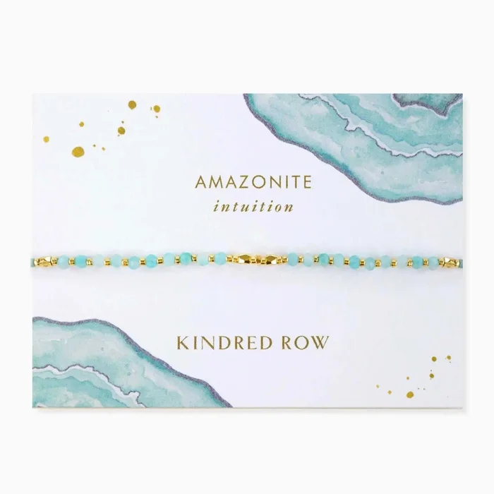 Amazonite Healing Gemstone Stacking Bracelet