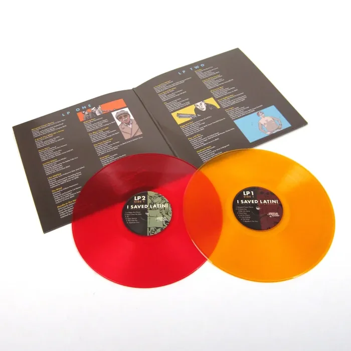 American Laundromat Records: I Saved Latin! – A Tribute To Wes Anderson (Gold & Red Colored Vinyl) Vinyl 2LP Online now - Image 2