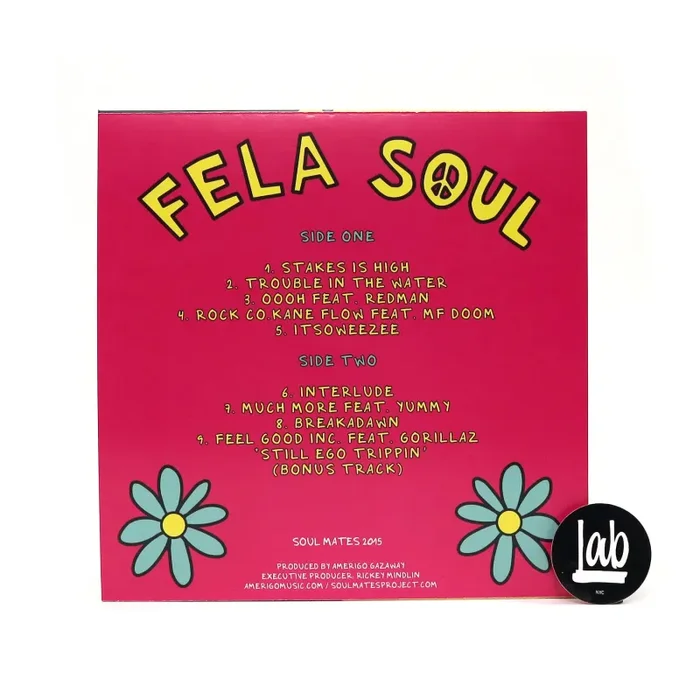Amerigo Gazaway: Fela Soul – Fela Kuti Vs. De La Soul Vinyl LP Online Sale - Image 2