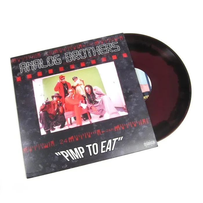 Analog Brothers: Pimp To Eat (Kool Keith & Ice-T, Colored Vinyl) Vinyl 2LP
