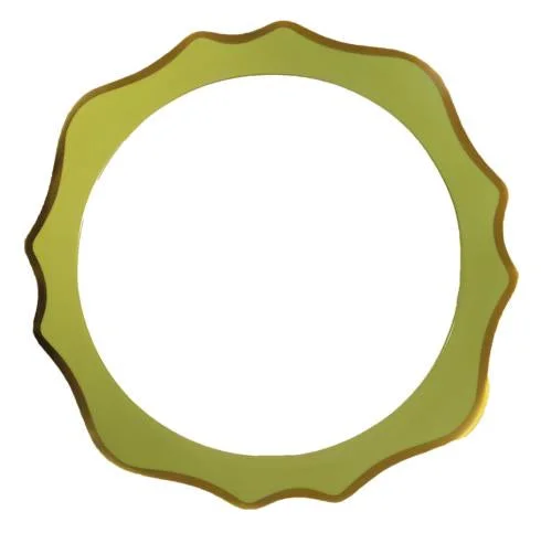 Anna Weatherley Anna’s Palette Summer Green Charger