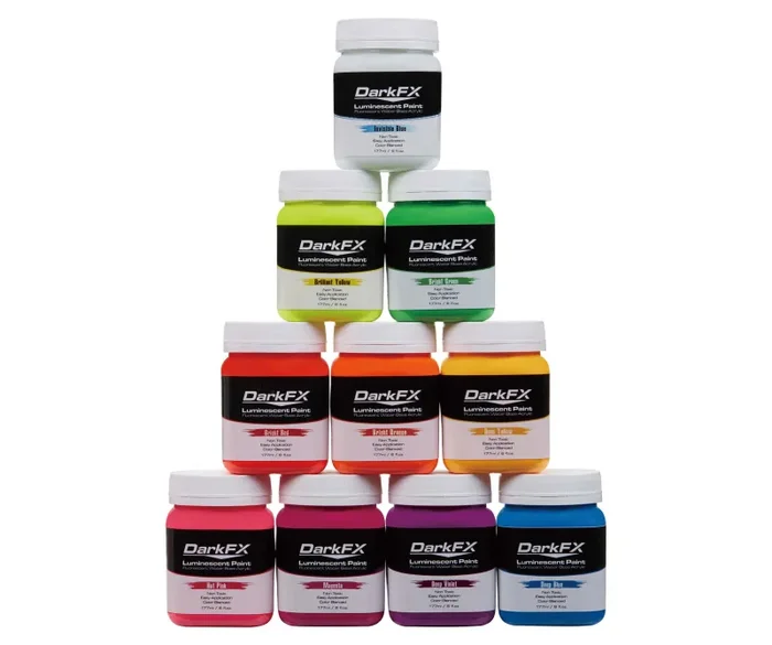Antari DFX-UV06VP 6 oz UV Paint Color Variety – 10 Pack Sale