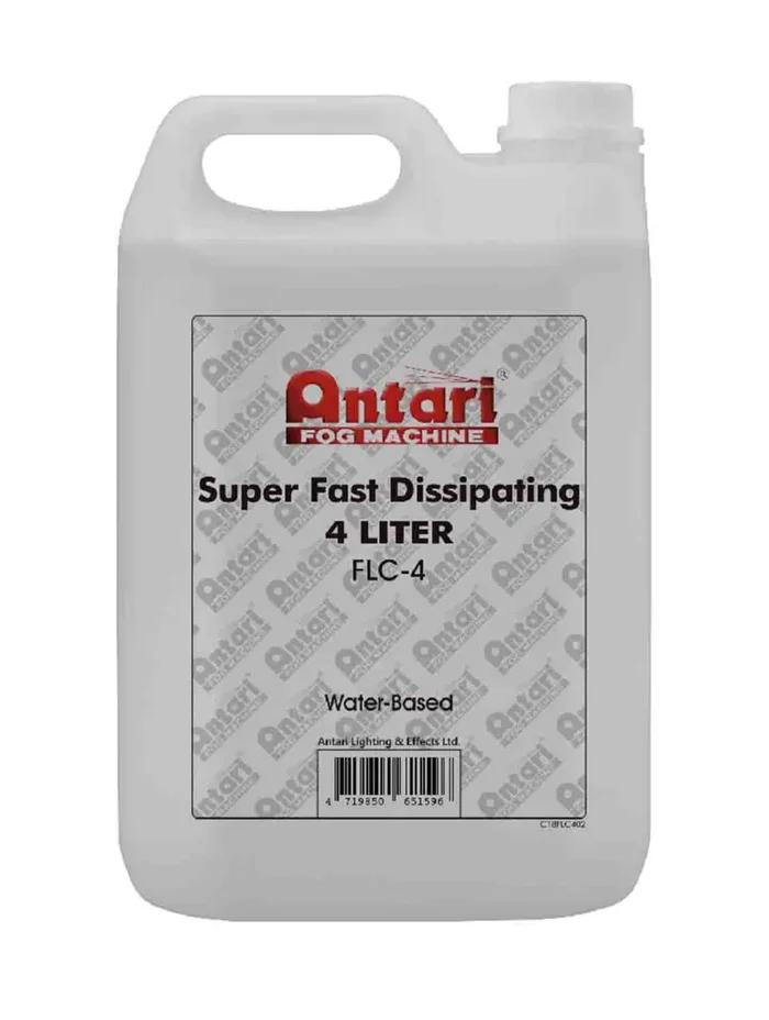 Antari FLC-4 Instant Dissipating Super Light Fog Fluid – 4 Liter
