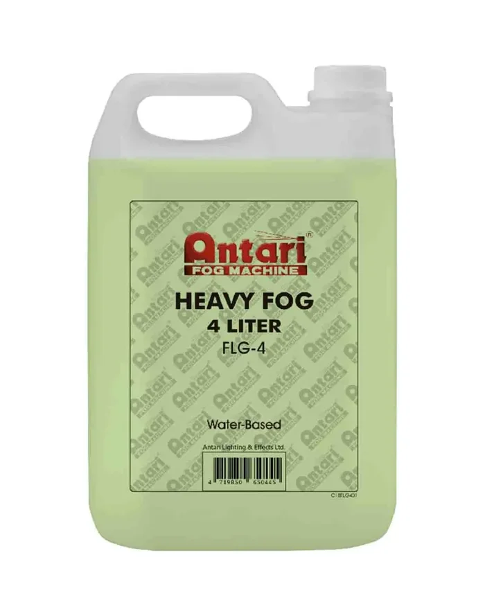 Antari FLG-4, Long-Lasting Fog Fluid for Antari Fog Machines – 4 Liters