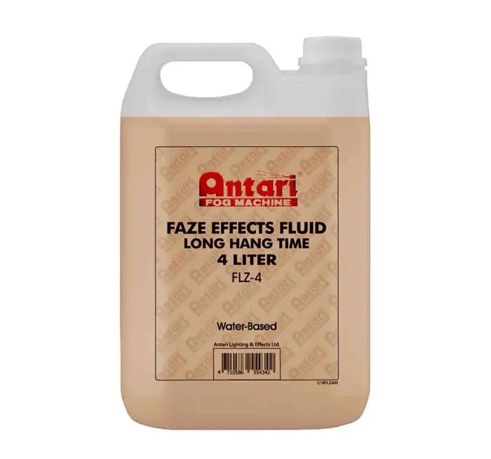Antari FLZ-4 Premium Water Based Fazer Fluid – 4L Bottle