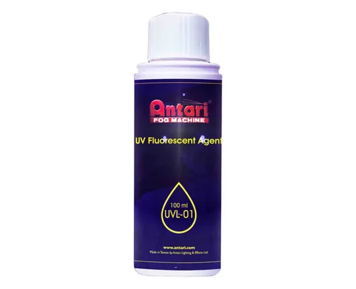 Antari UVL-01 UV Fluorescent Agent for Snow and Bubble Fluid – Blue