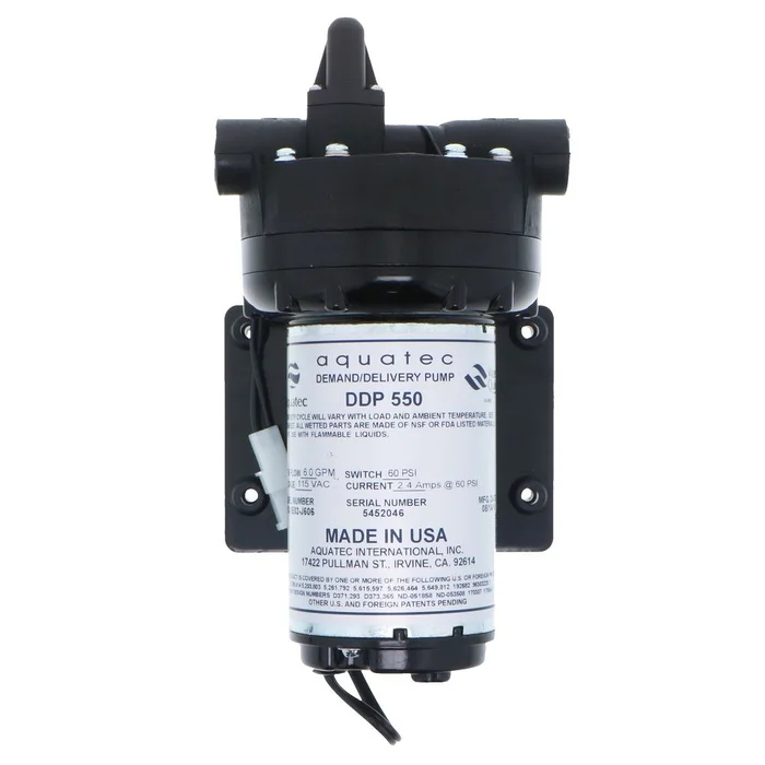 Aquatec 5513-1E01-J606 Pump 6.0 gpm, 1/2 FPT, 115VAC