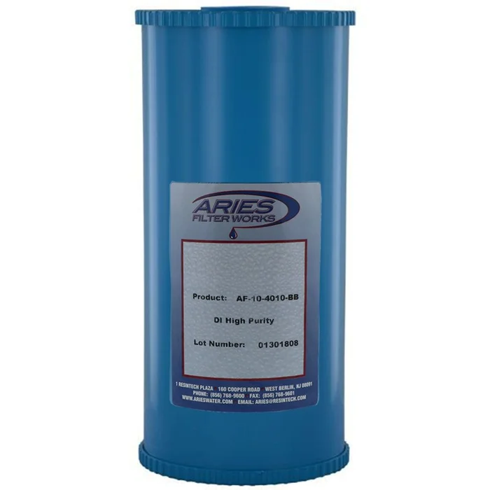 Aries 10″ x 4-1/2″ BB SC Grade Mixed Bed DI Cartridge